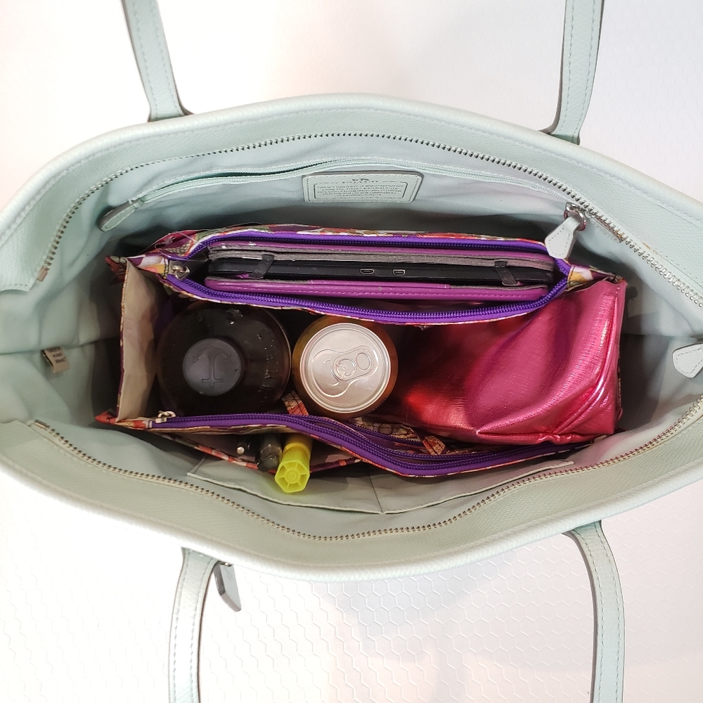 LG Purse Insert Organizer Protector Asian Print - Picture 3 of 10